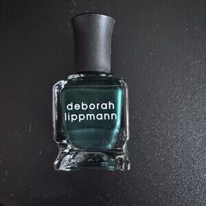 Deborah Lippmann nail polish Emerald green